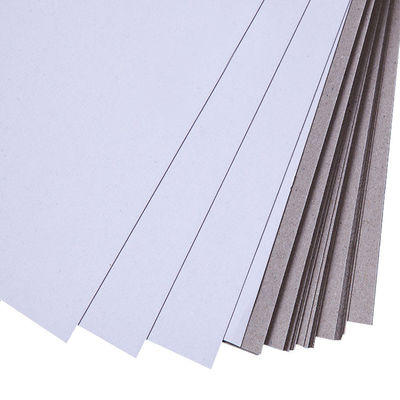 350gm Weißes Rücken Duplex Board Recycling Einseitige Beschichtung Duplex Paper Board