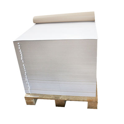 Duplexkartonpapier auf einer Seite