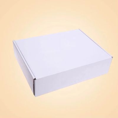 Recycelte Papiermasse-Pizzakisten aus weißem Karton für individuelle Verpackungen