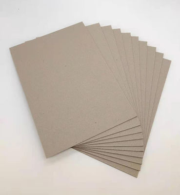 Fabriklieferant Neue Marke harte doppelseitige Rückenplatte Modell Material Graupapier