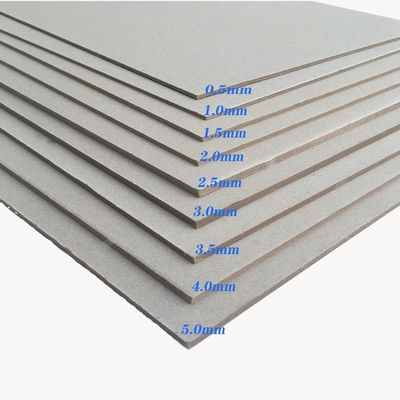 Großhandel Hochwertige Faltebeständige 1~3 mm Blatt Graupapierkarte