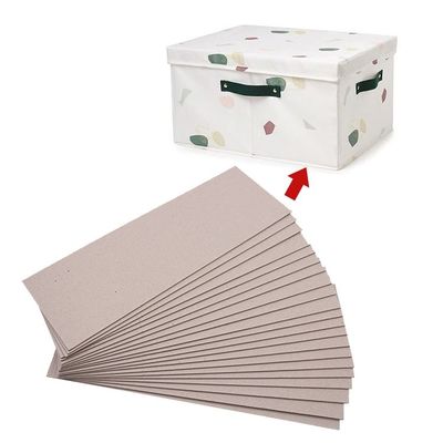 Hartdicke Pappe: Auf Maß gedruckte graue Pappe, höchste Qualität