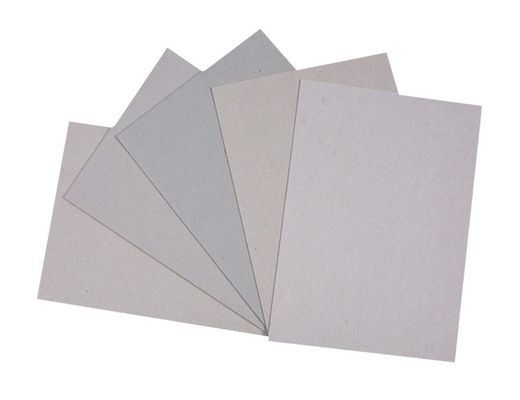 Mischpulp Grau Karton Papierblätter kundenspezifische Duplex Grau Backboard