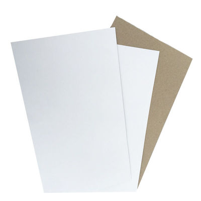 Auf einer Seite weiß mit grauer Rückseite Duplexpapier: auf Wunsch gutes Duplexpapier