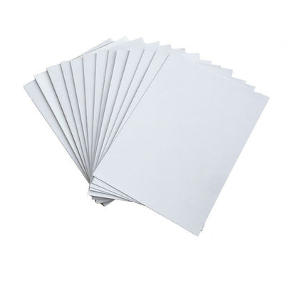 Auf einer Seite weiß mit grauer Rückseite Duplexpapier: auf Wunsch gutes Duplexpapier