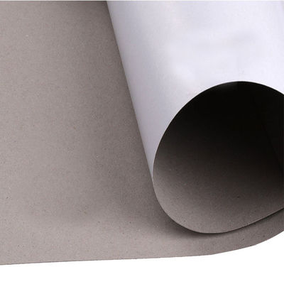 Kartons Rohstoff Duplexplatte mit grauer Rückseite weißer Rückseite Druckpapierplatte Duplex Graue Rückseite