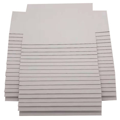 Recycling 400G Weißgrau Rücken Duplex Board, Duplex Papierplatte benutzerdefinierte Form