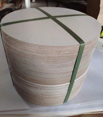 Recyceltes Duplexbrett Lichtgrau Rückseite Einseitig beschichtet Offsetpapier