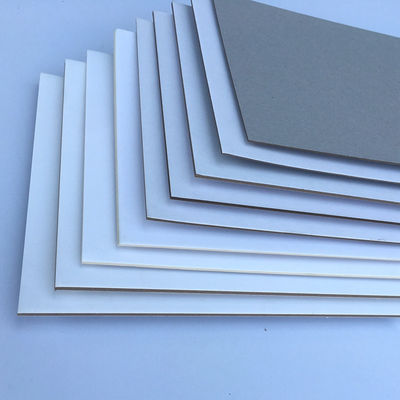 230 g/m-350 g/m Karton-Duplex-Papierplatte Grauer Rückend Offsetdruck