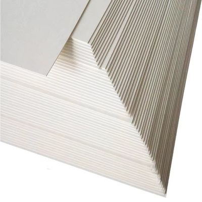 Einseitig beschichtetes Elfenbeintischpapier 170 Gsm-400 Gsm Weißes FBB-Papier für chemische Zwecke