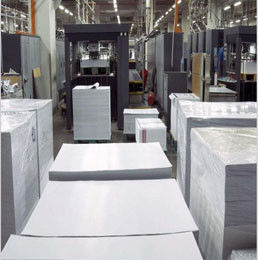 Glanzpapier aus recycelter Mischpulp C1S Weißkartonpapier