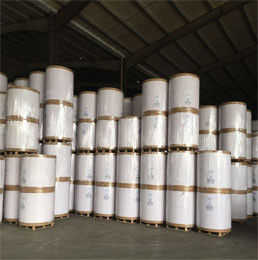 Glanzpapier aus recycelter Mischpulp C1S Weißkartonpapier