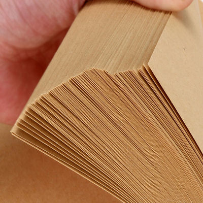 Maßgeschneiderte Größe Braune Kraftpapierverpackung, Kraftpapier Rollen oder Blätter