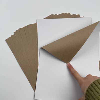 C1S Kraft-Backcoated Duplex Board Papier in Blatt oder Rolle