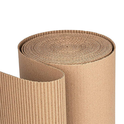 Gepasstes leichtes Wellpappe Braunfarbenes Papier für Verpackungen