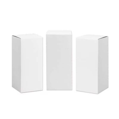 Weiße, quadratische Karton-Geschenkverpackungskisten, Papierversandkisten für kleine Unternehmen