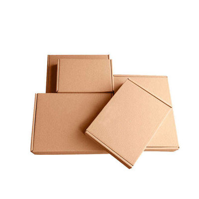 Kleine Schifffahrtskästen, Wellpappenkästen, umweltfreundliche kleine Kartonkästen zum Verpacken