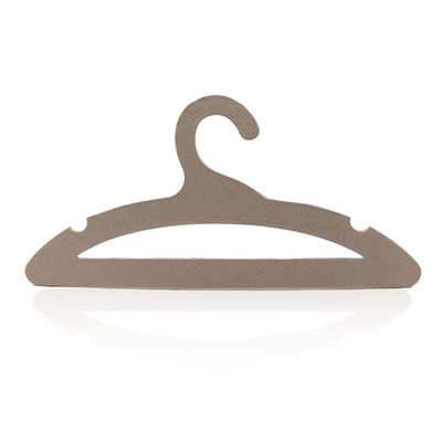 Mode-Recycling-Grau-Blatt-Papier-Hanger für Bekleidung