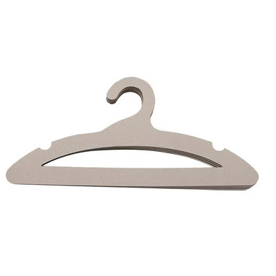 Biologisch abbaubarer weißer Pappe-Hanger für Mantel Anzug Kleidung Handtuchhänger