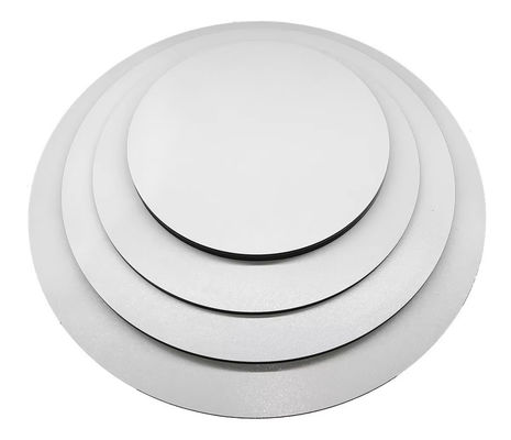 2.0 mm Laminate Kuchen-Basis-Board Papier-Board Kuchen-Tray mit Grau-Weiß-Rückseite