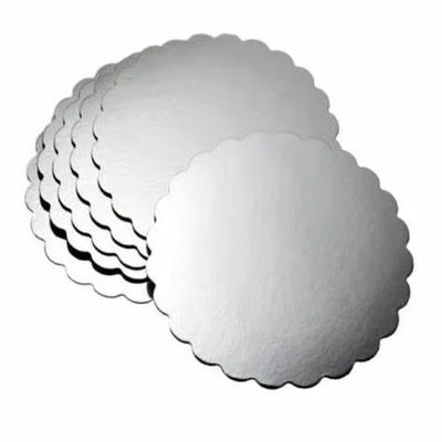 2.0 mm Laminate Kuchen-Basis-Board Papier-Board Kuchen-Tray mit Grau-Weiß-Rückseite